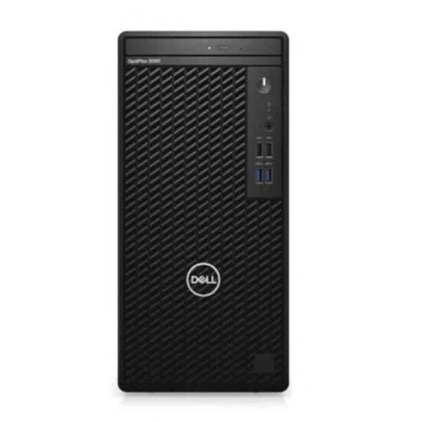 OptiPlex 3090 Tower 10th Generation Intel® Core™ i5-10500,1TB 7200rpm SATA Hard Disk Drive,8GB (1x8GB) DDR4,Dell Wired Keyboard-KB216 - Arabic (QWERTY) - Black Dell Optical Mouse-MS116